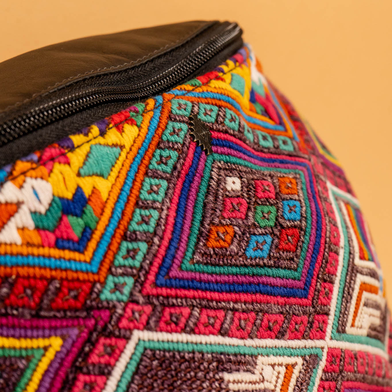 EL DON MANNY PACK - OOAK HUIPIL - BLACK - NO. 16208