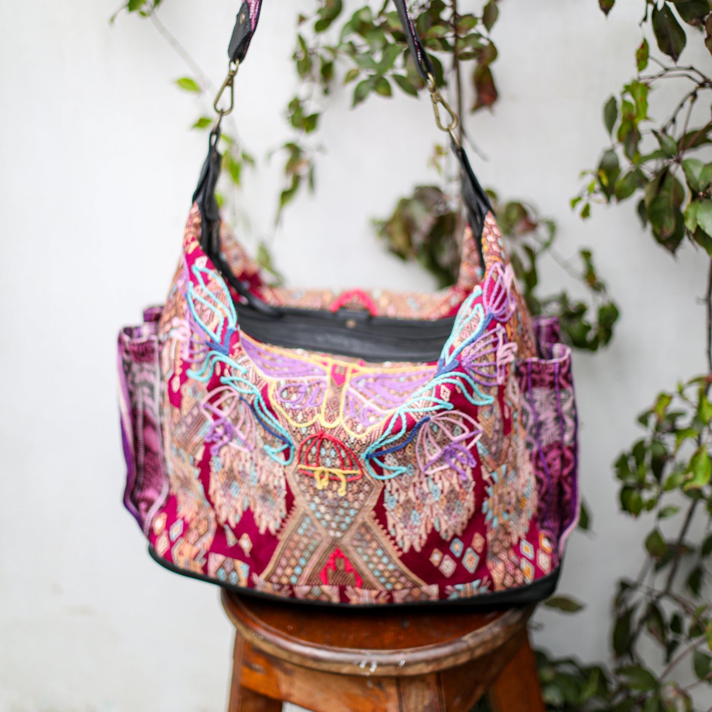 BEATRIZ CDB SET - EMBELLISHED NECKLINE - OOAK - BLACK - NO. 18505