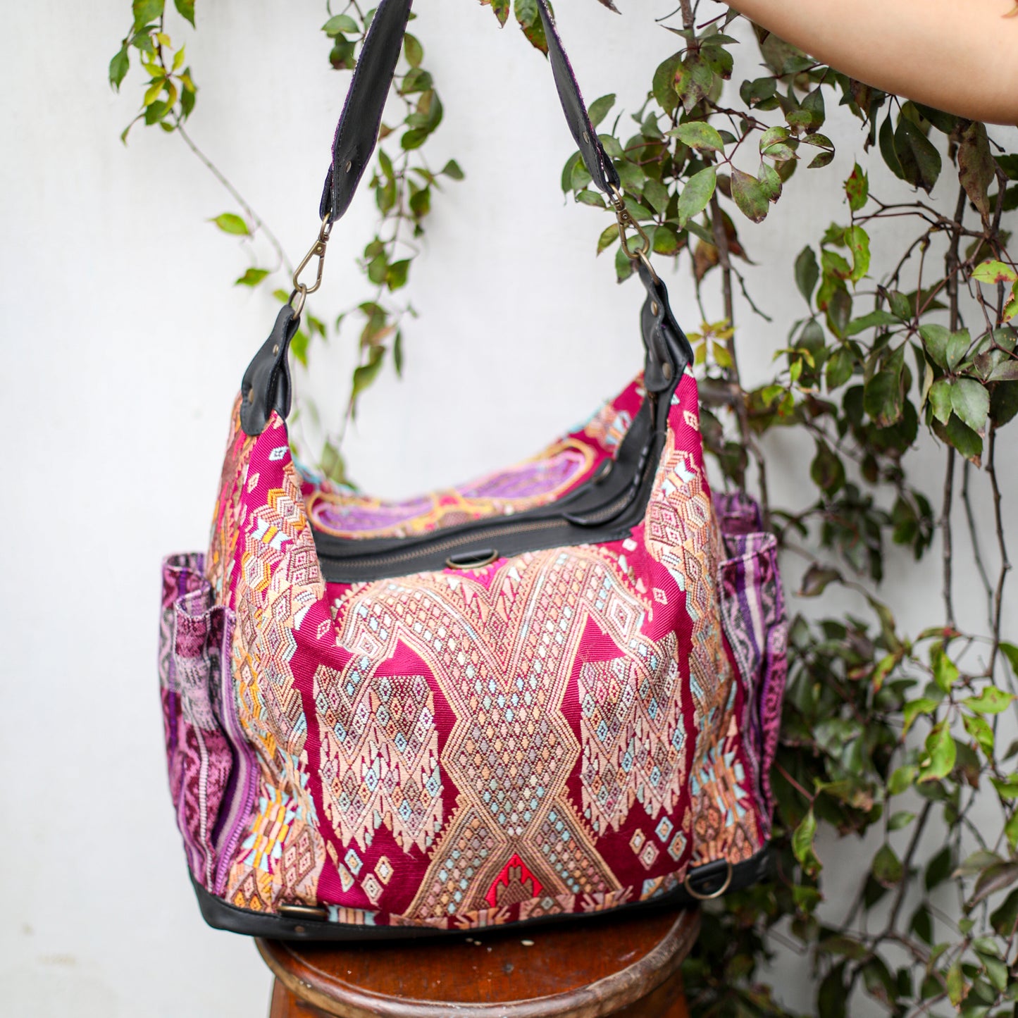 BEATRIZ CDB SET - EMBELLISHED NECKLINE - OOAK - BLACK - NO. 18505