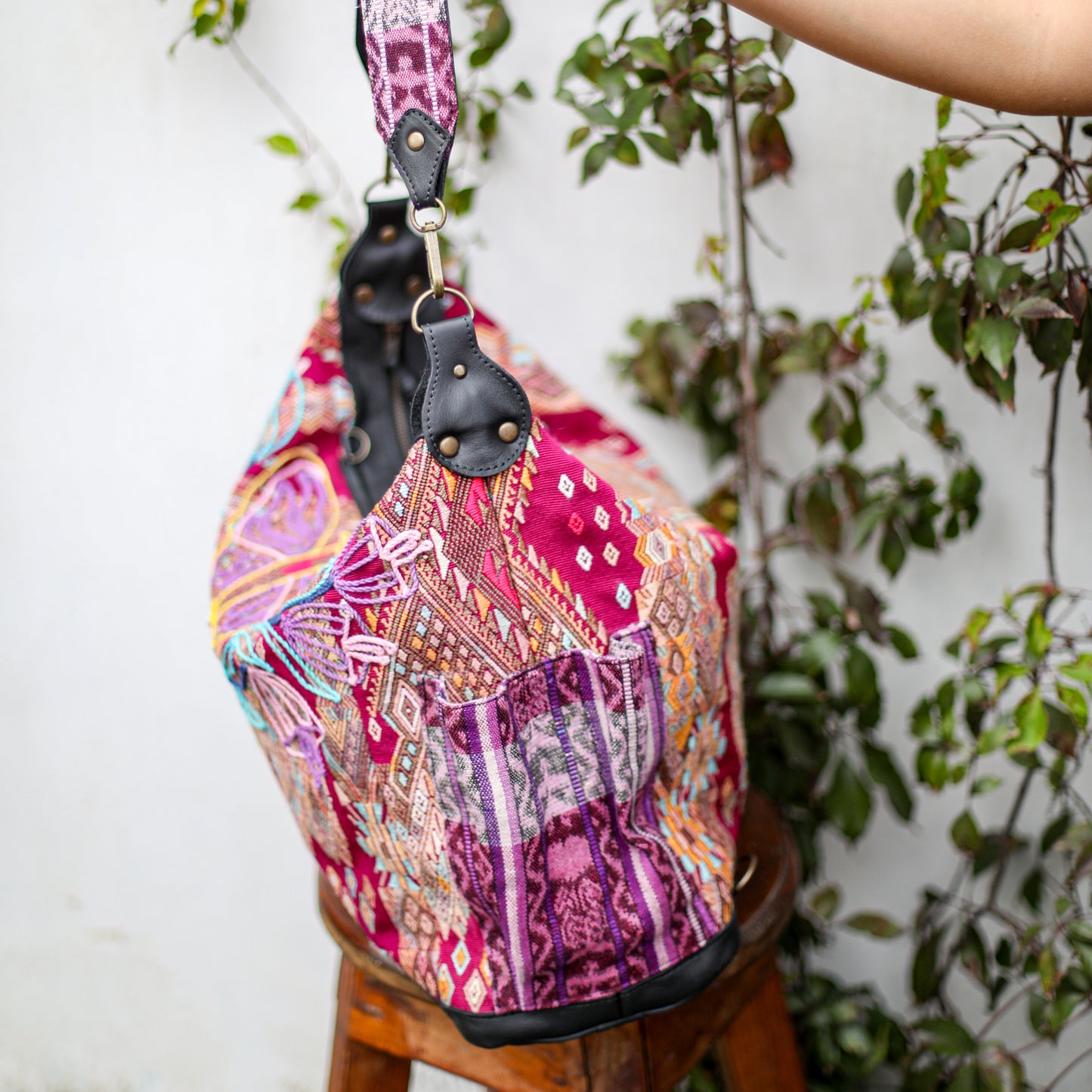 BEATRIZ CDB SET - EMBELLISHED NECKLINE - OOAK - BLACK - NO. 18505