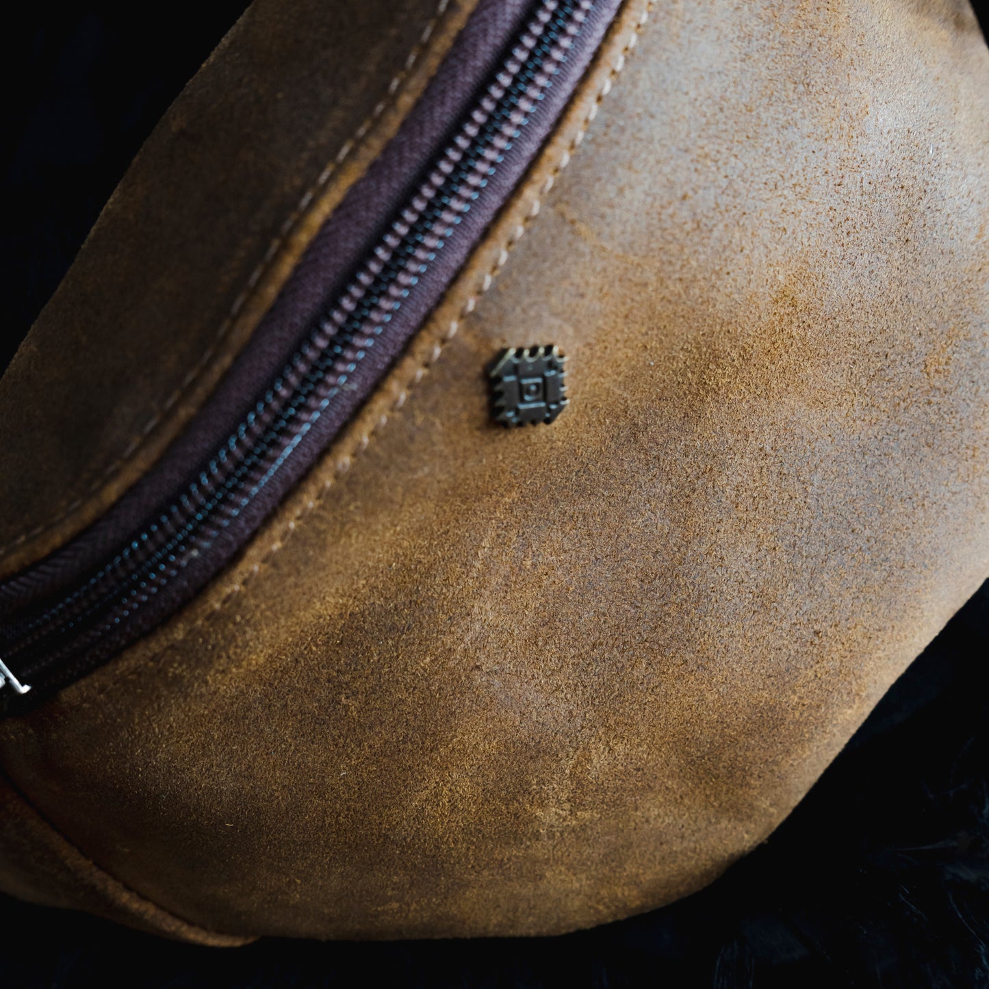 FANCY POUCH - FULL LEATHER - TEXAS