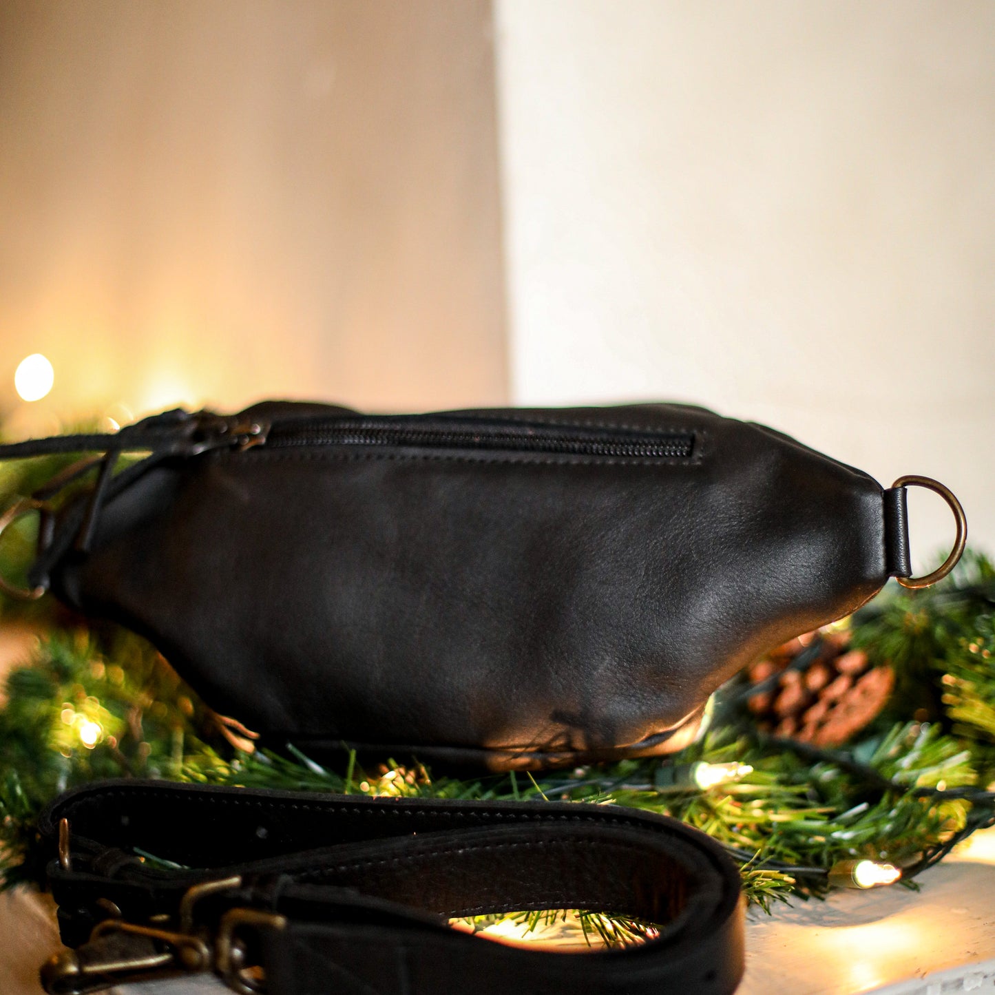 FANCY POUCH - OOAK HUIPIL - BLACK - NO. 18981