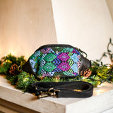 FANCY POUCH - OOAK HUIPIL - BLACK - NO. 18981
