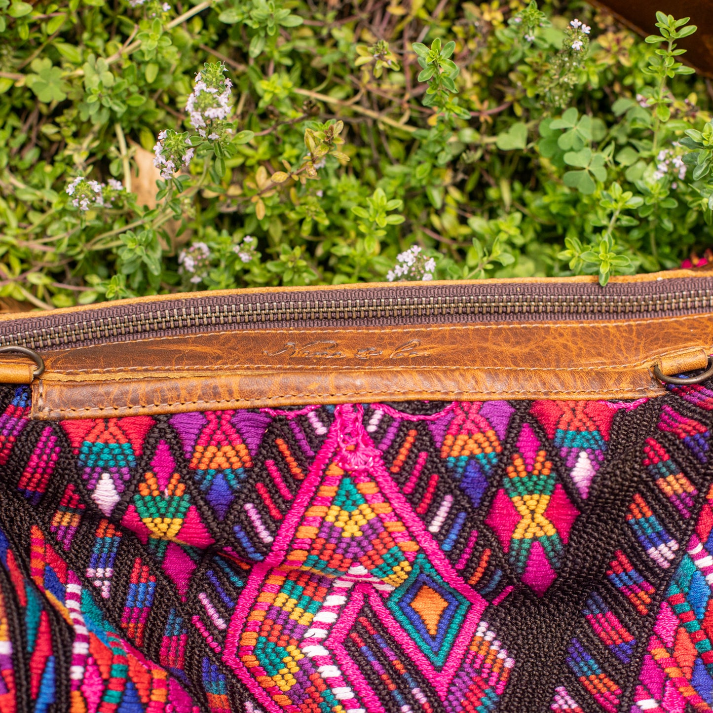 BEATRIZ CDB + DIAMANTE STRAP - OOAK HUIPIL - WRANGLER - NO. 17234