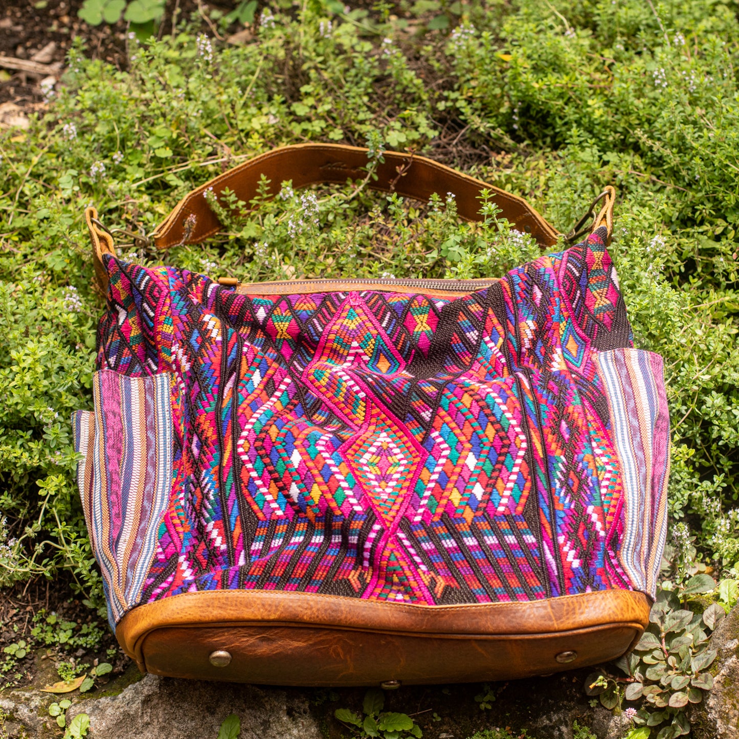 BEATRIZ CDB + DIAMANTE STRAP - OOAK HUIPIL - WRANGLER - NO. 17234