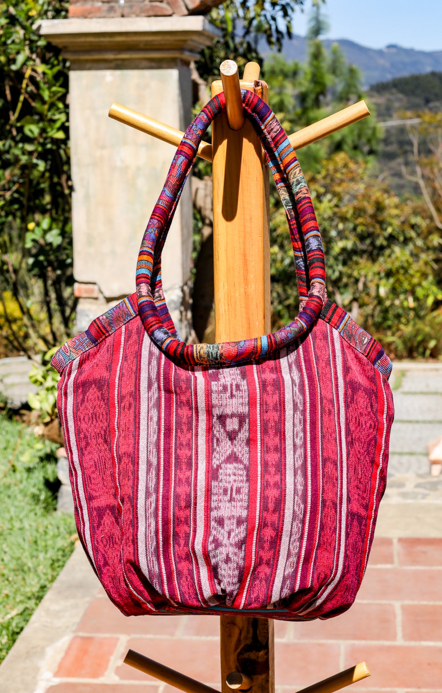 Nena & Co Red and Pink Artisanal Backpacks Wonder Nation Girls main image 3