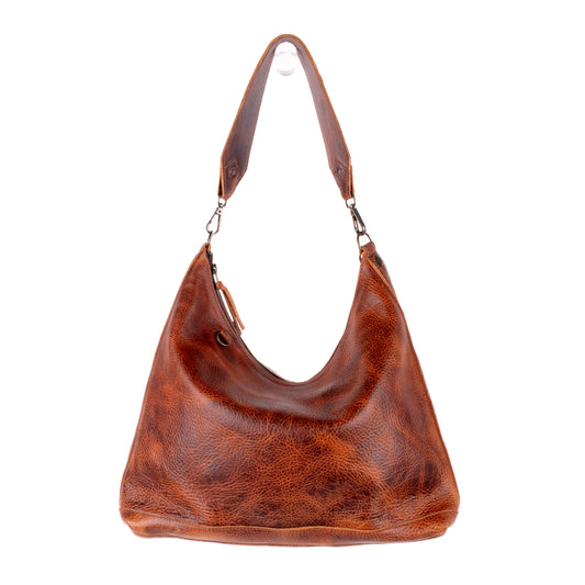 PENELOPE BAG - FULL LEATHER - HONEY