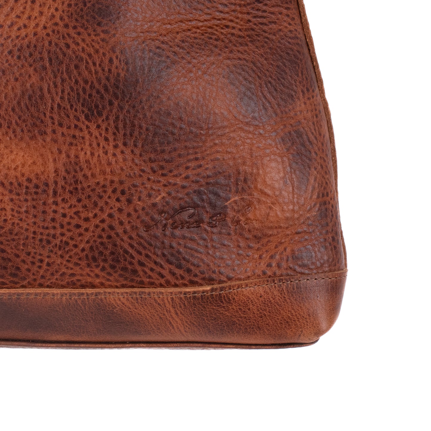 SMALL PENELOPE BAG - FULL LEATHER - HONEY