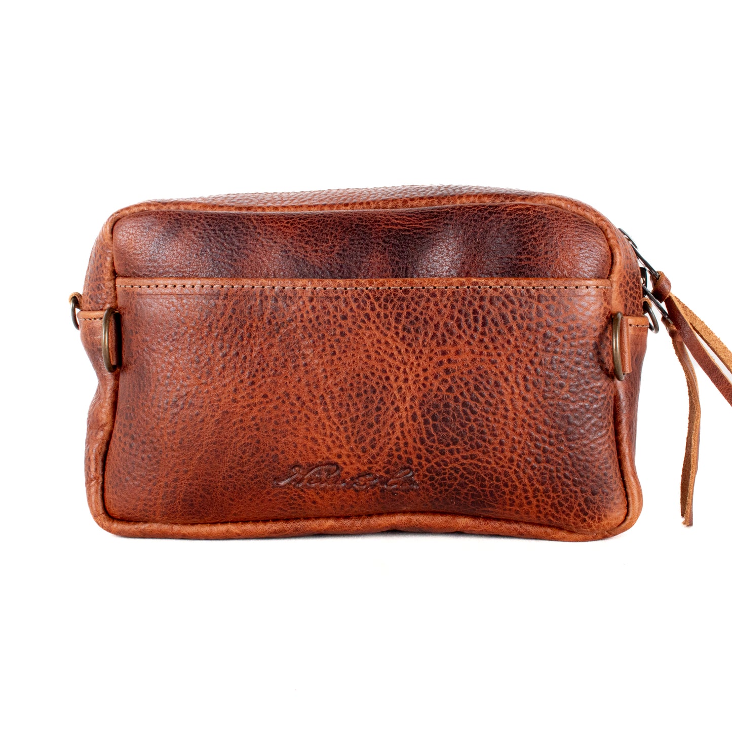 **SHIP WINDOW** WANDER CROSSBODY BAG + STRAP SET - FULL LEATHER - HONEY