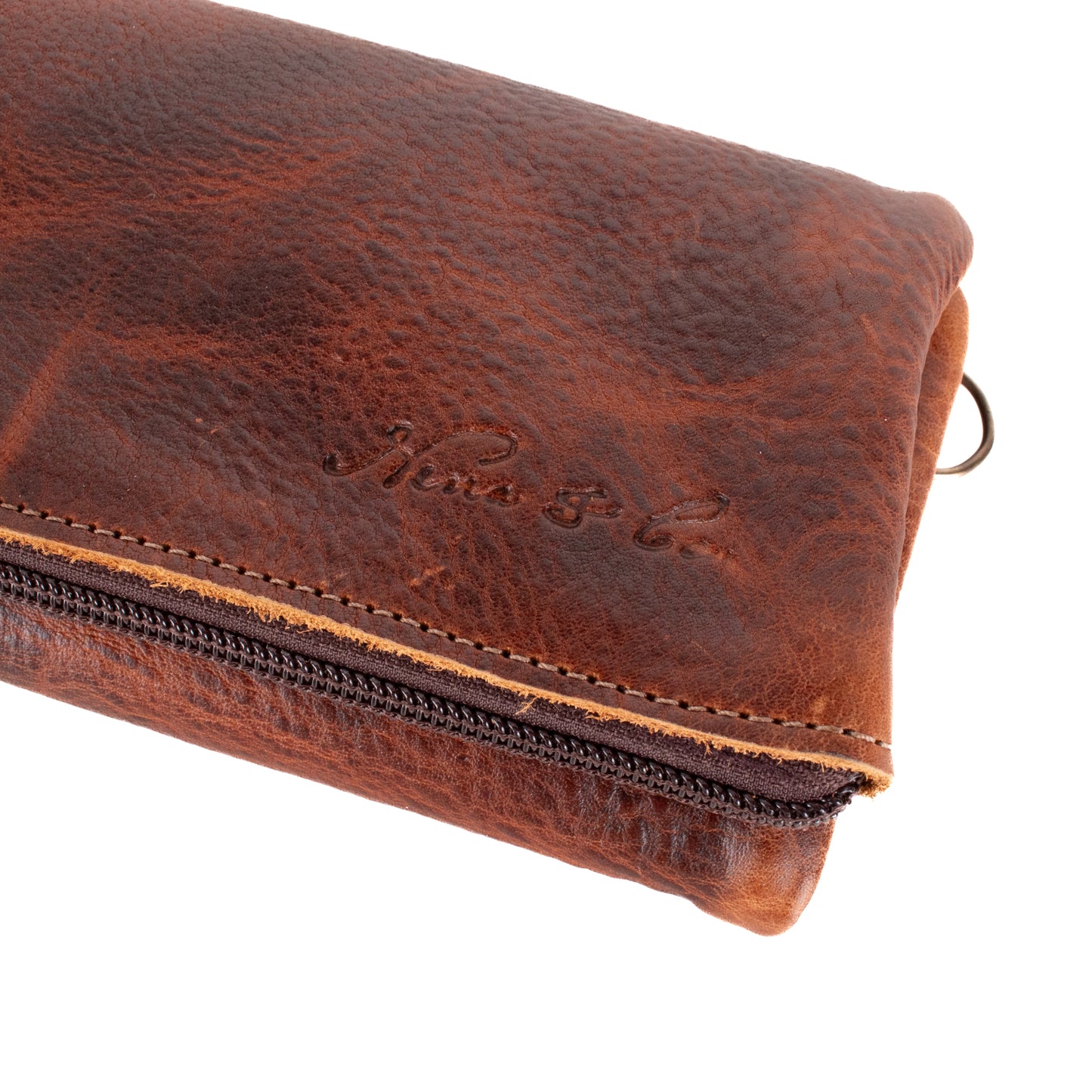 TRI-FOLD WALLET - FULL LEATHER - HONEY