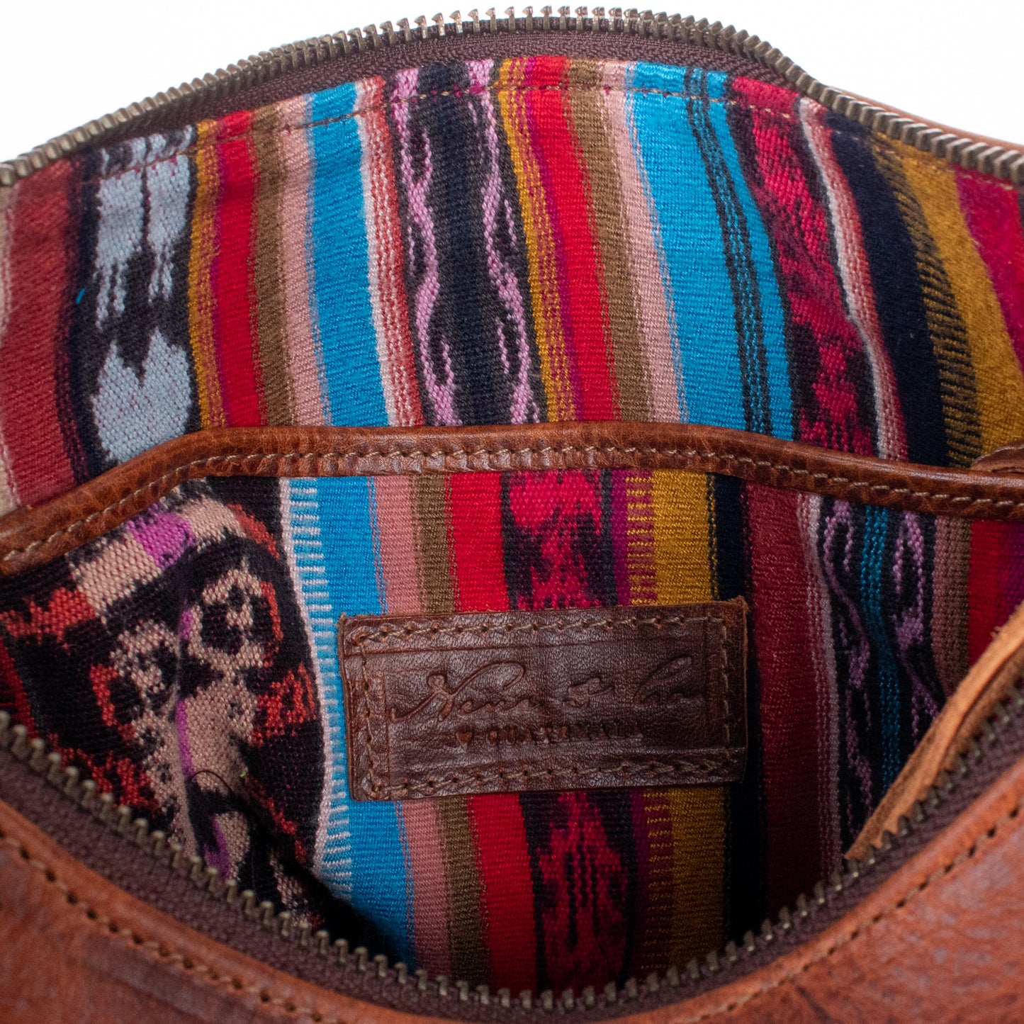 SMALL PENELOPE BAG - FULL LEATHER - HONEY