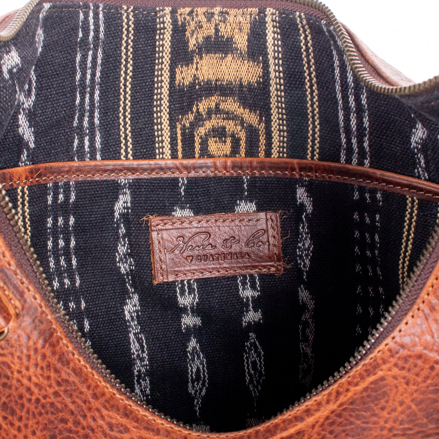 PENELOPE BAG - FULL LEATHER - HONEY