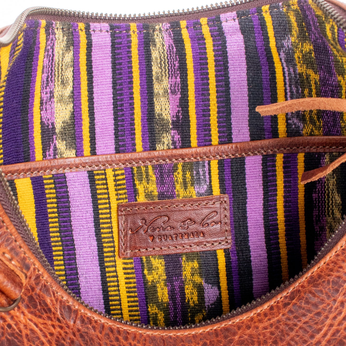 PENELOPE BAG - FULL LEATHER - HONEY