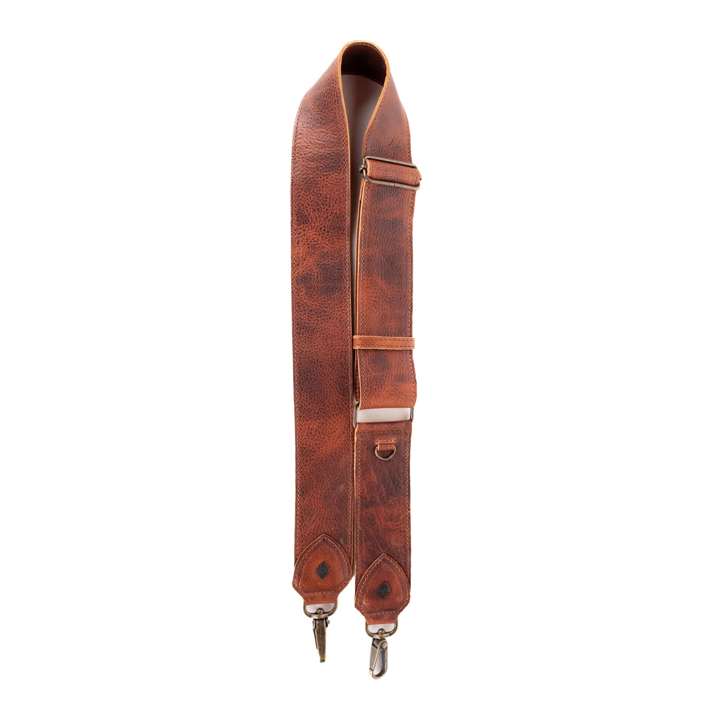 ADJUSTABLE WIDE STRAP - FULL LEATHER - HONEY