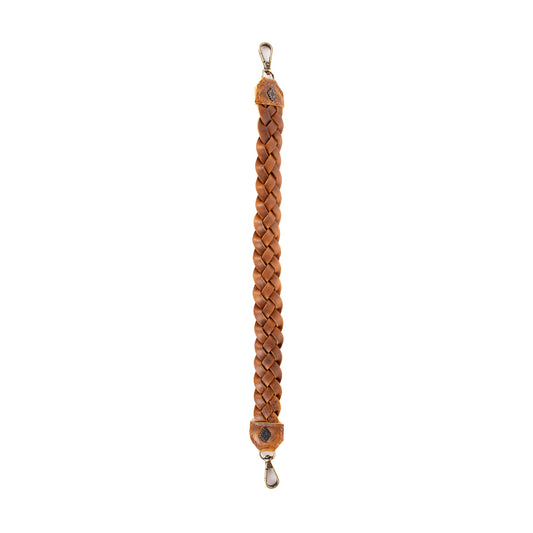 BRAIDED SHOULDER STRAP - HONEY