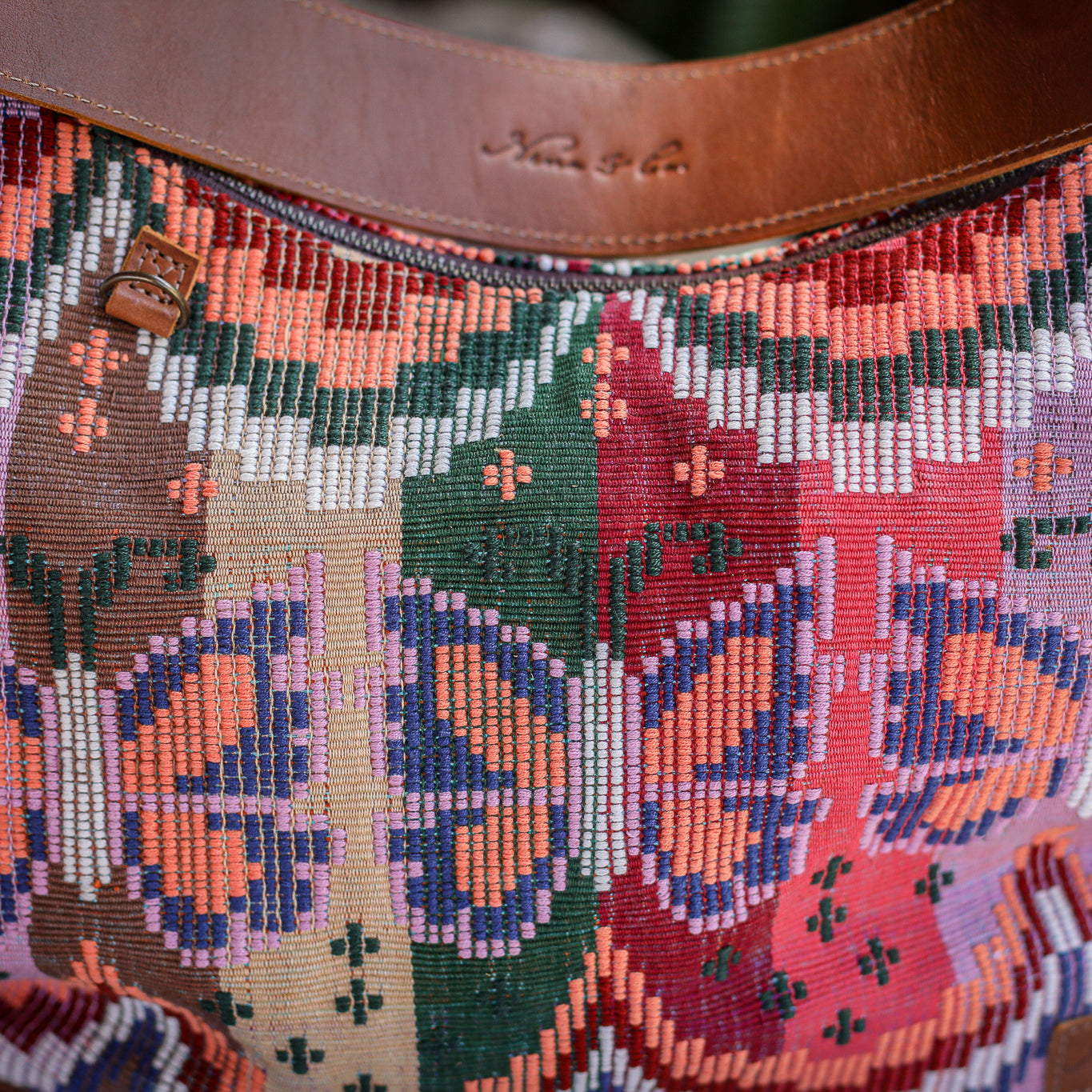 PENELOPE BAG - H&S BUTTERFLY - CAFE - NO. 200037