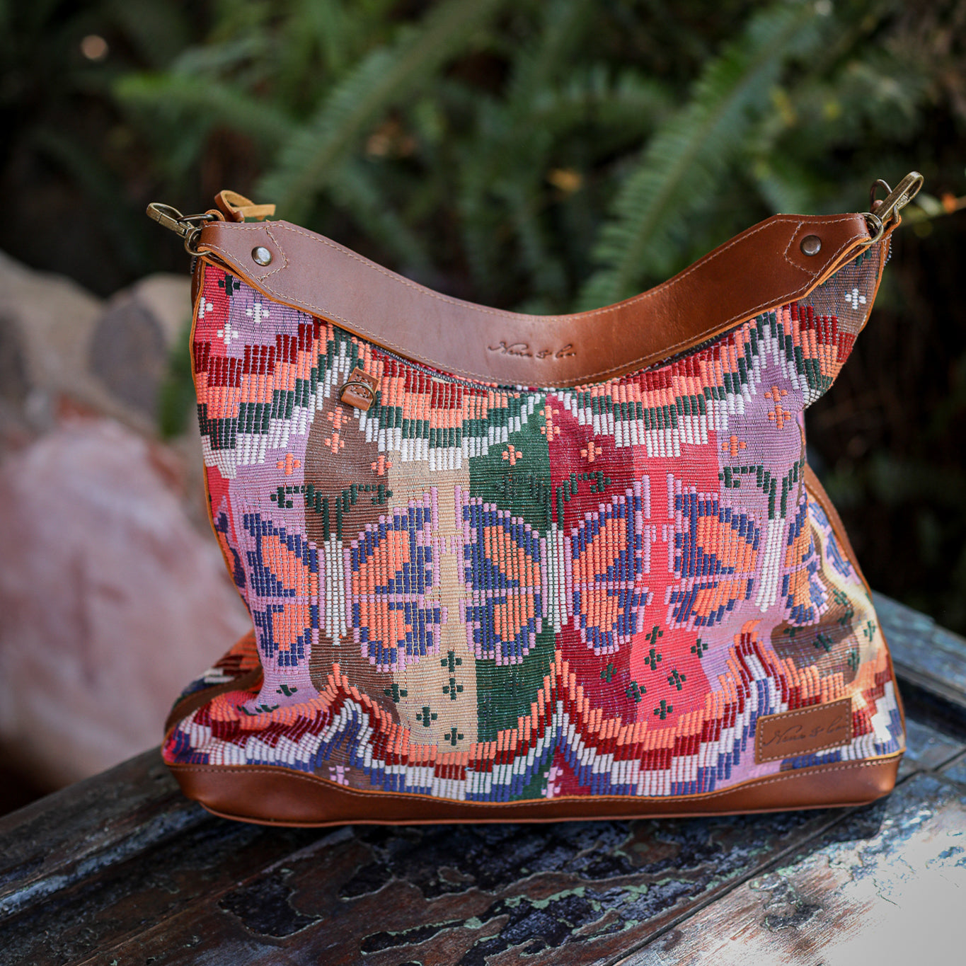 PENELOPE BAG - H&S BUTTERFLY - CAFE - NO. 200037