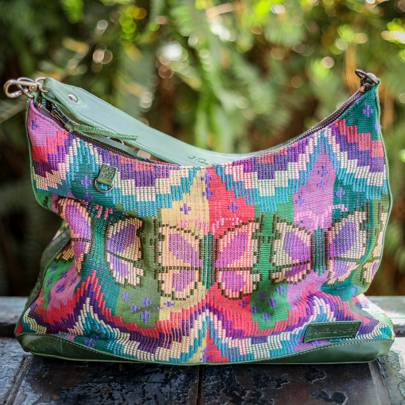 PENELOPE BAG - H&S BUTTERFLY - EMERALD - NO. 200038