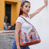 SMALL PENELOPE BAG - H&S DAISY - HONEY - NO. 202430