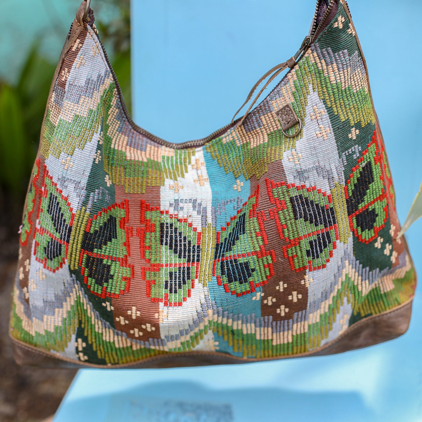 PENELOPE BAG - H&S BUTTERFLY - FOSSIL - NO. 200649