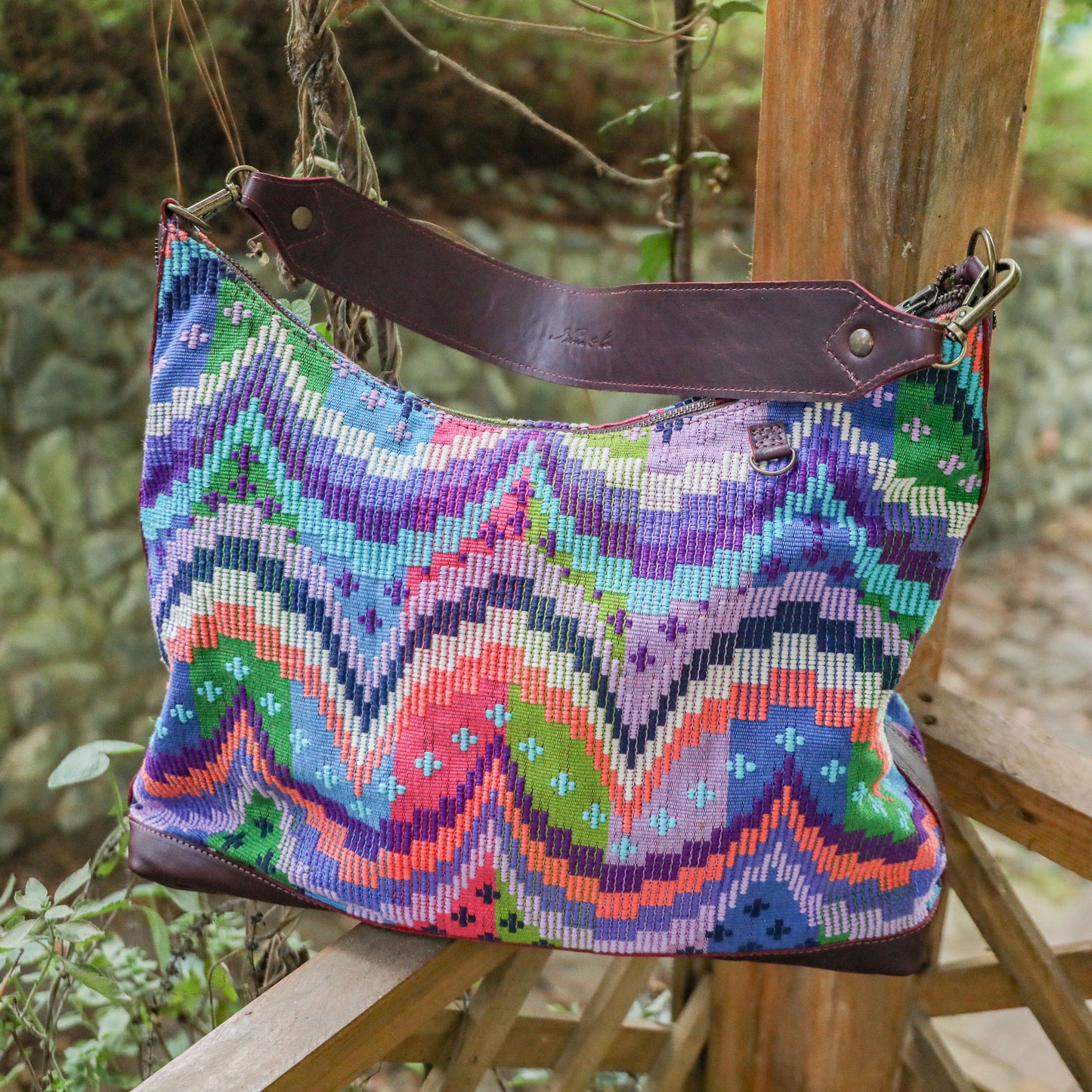 **SHIP WINDOW** PENELOPE BAG - H&S MOONS - VINO TINTO - NO. 201851
