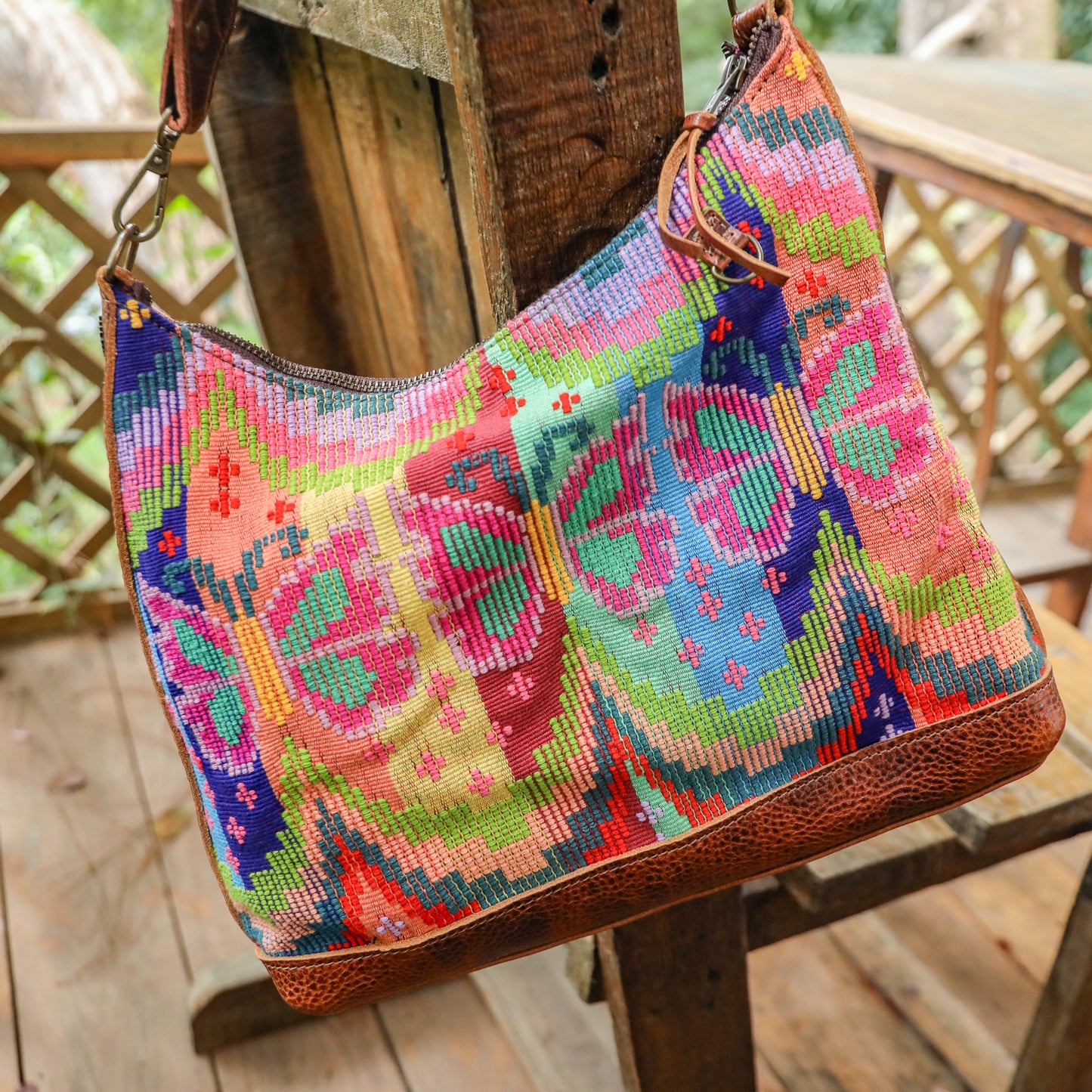 **SHIP WINDOW** SMALL PENELOPE BAG - H&S BUTTERFLY - HONEY - NO. 201862