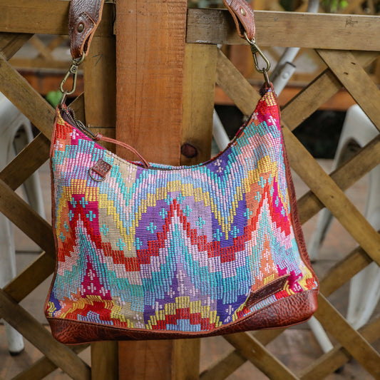 **SHIP WINDOW** SMALL PENELOPE BAG - H&S MOONS - COPPER - NO. 201861