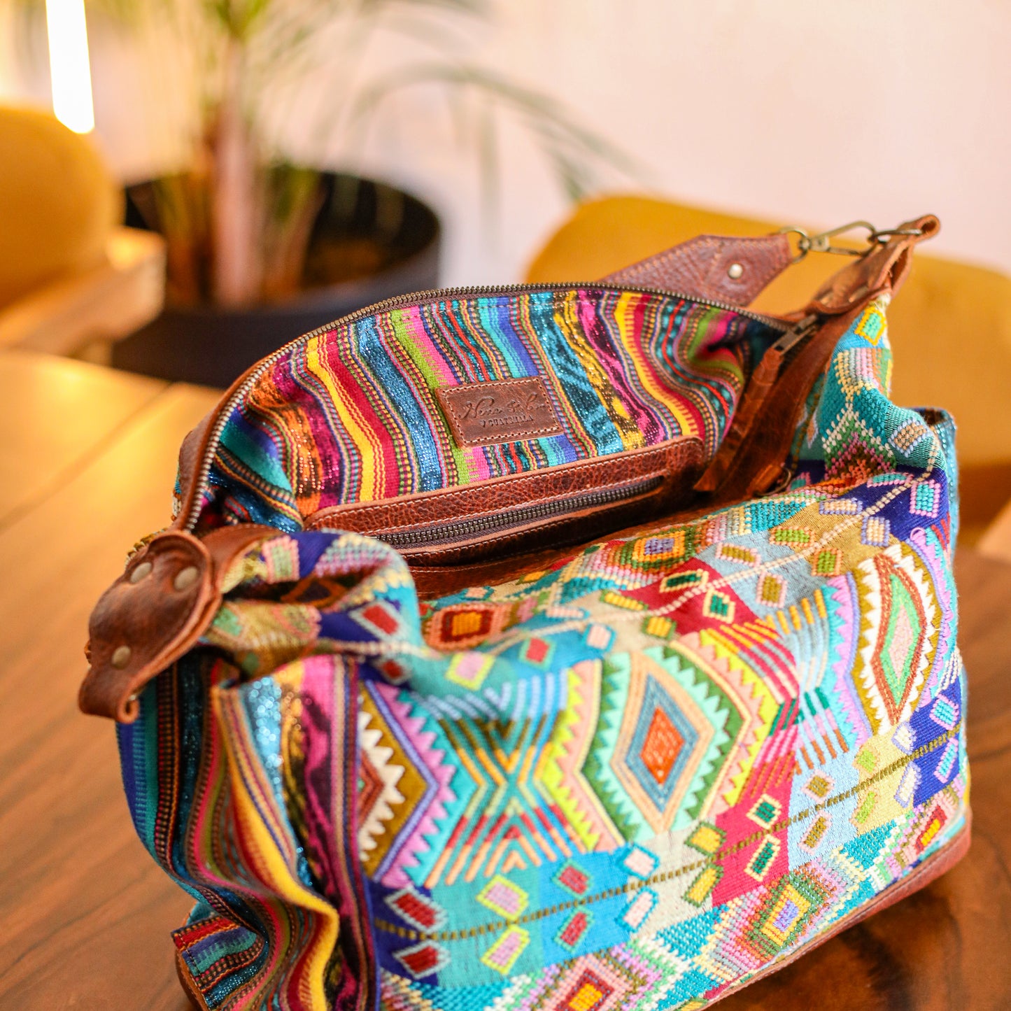 BEATRIZ CDB + DIAMANTE STRAP - H&S WHEAT - HONEY - NO. 19686