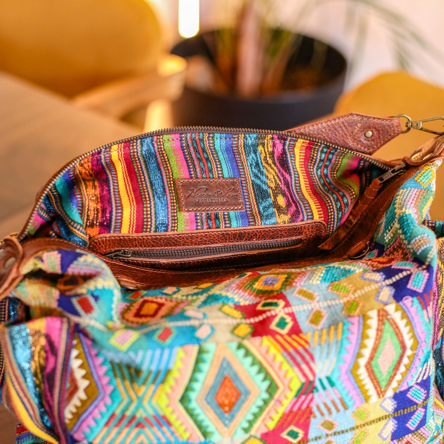 BEATRIZ CDB + DIAMANTE STRAP - H&S WHEAT - HONEY - NO. 19686