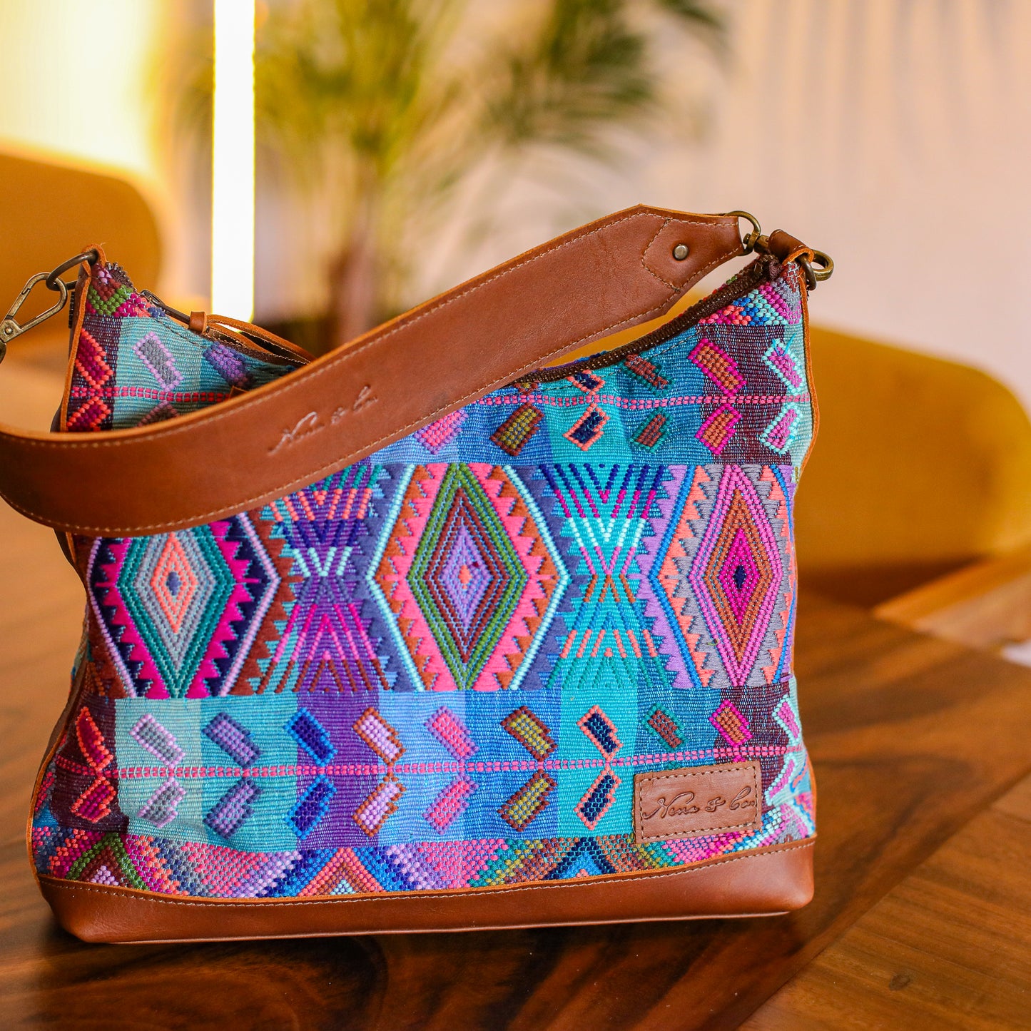 SMALL PENELOPE BAG - H&S WHEAT - CAFE - NO. 19690