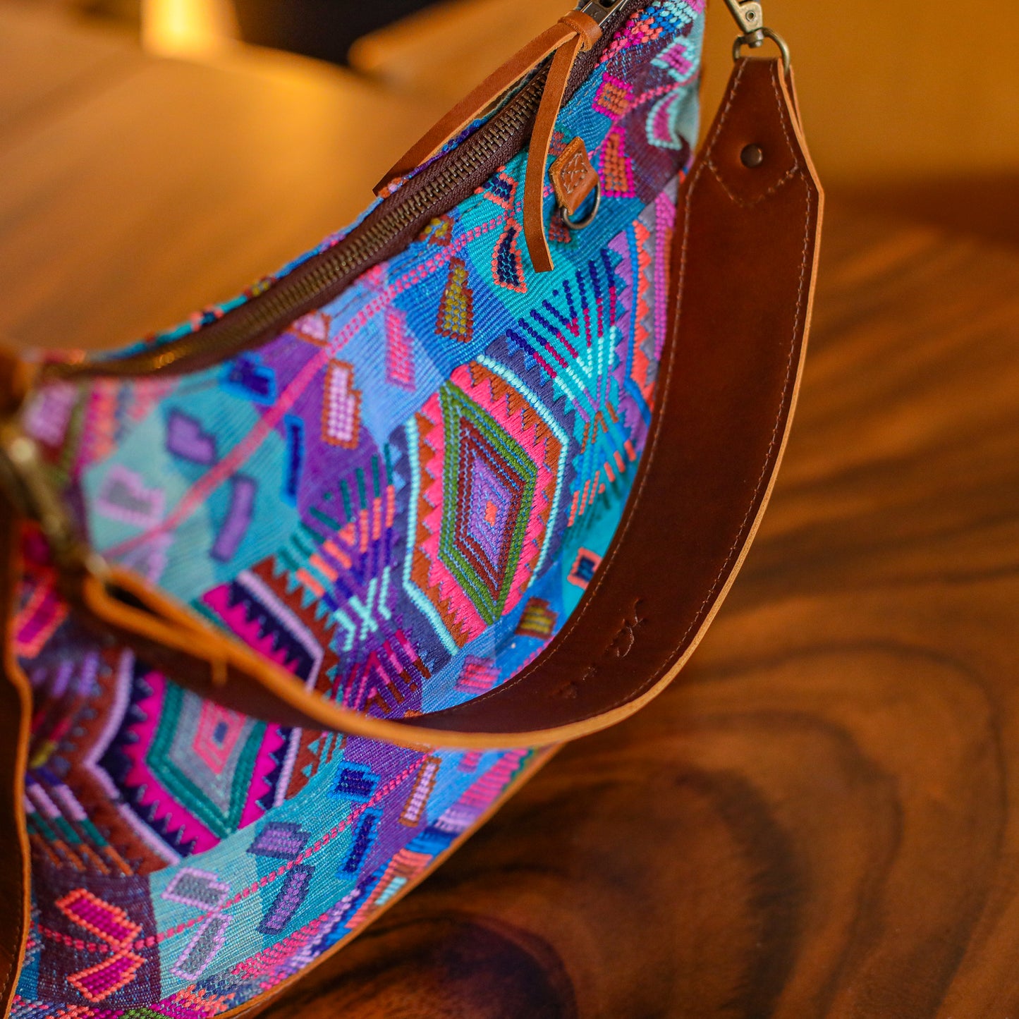 SMALL PENELOPE BAG - H&S WHEAT - CAFE - NO. 19690