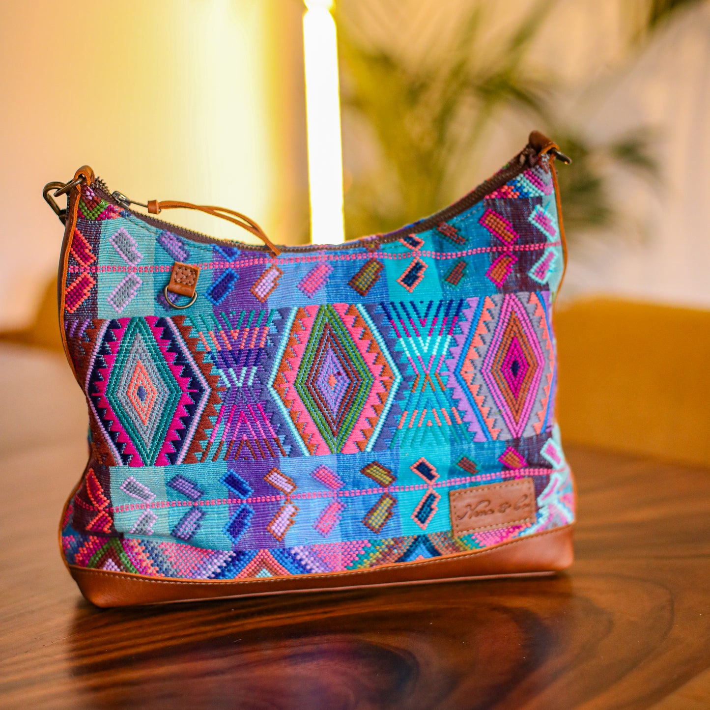 SMALL PENELOPE BAG - H&S WHEAT - CAFE - NO. 19690