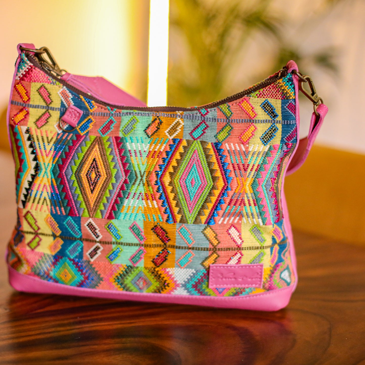 SMALL PENELOPE BAG - H&S WHEAT - JAZZY - NO. 19688