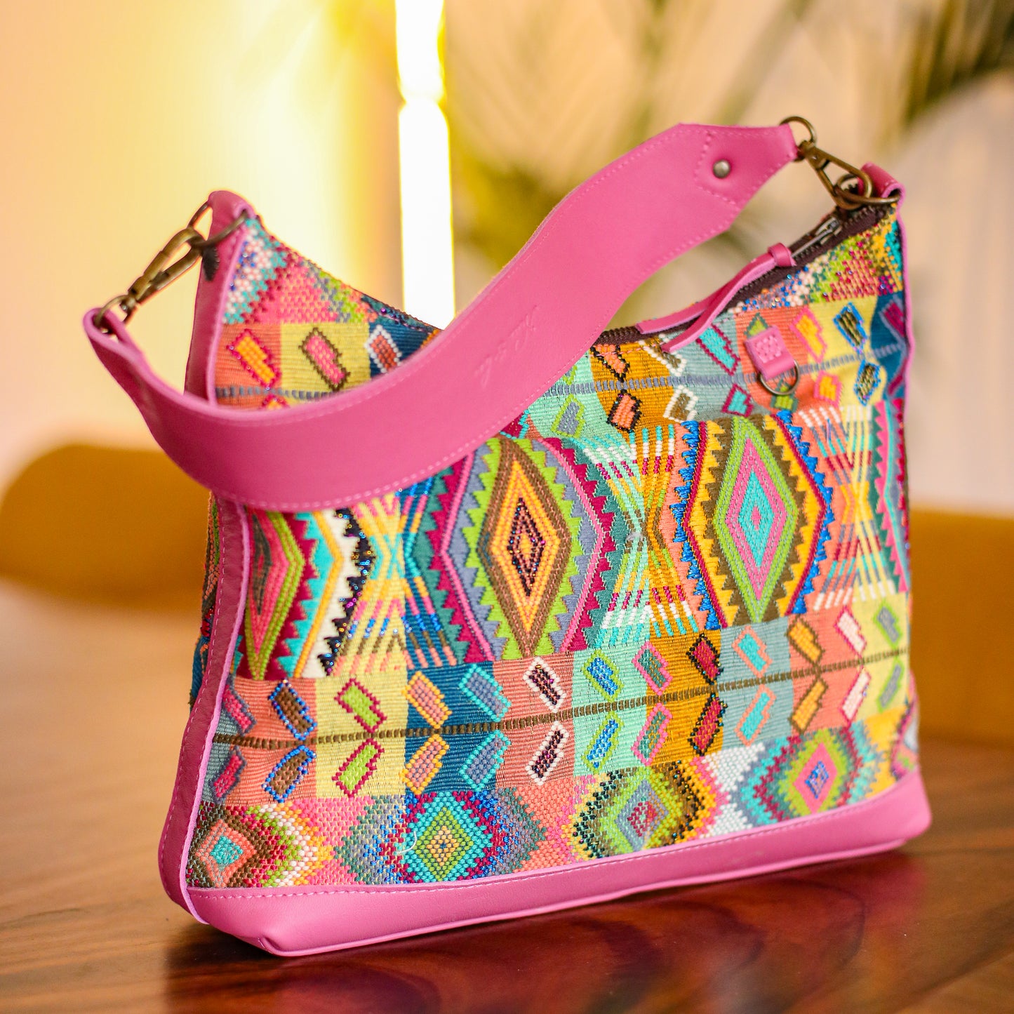 SMALL PENELOPE BAG - H&S WHEAT - JAZZY - NO. 19688