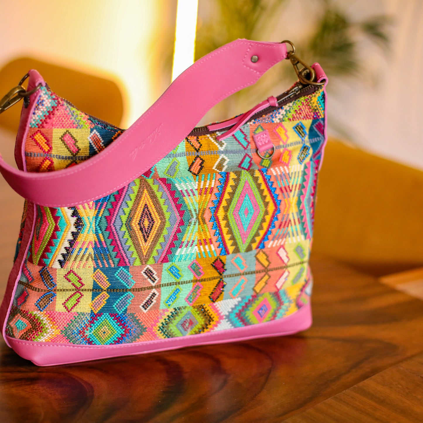 SMALL PENELOPE BAG - H&S WHEAT - JAZZY - NO. 19688