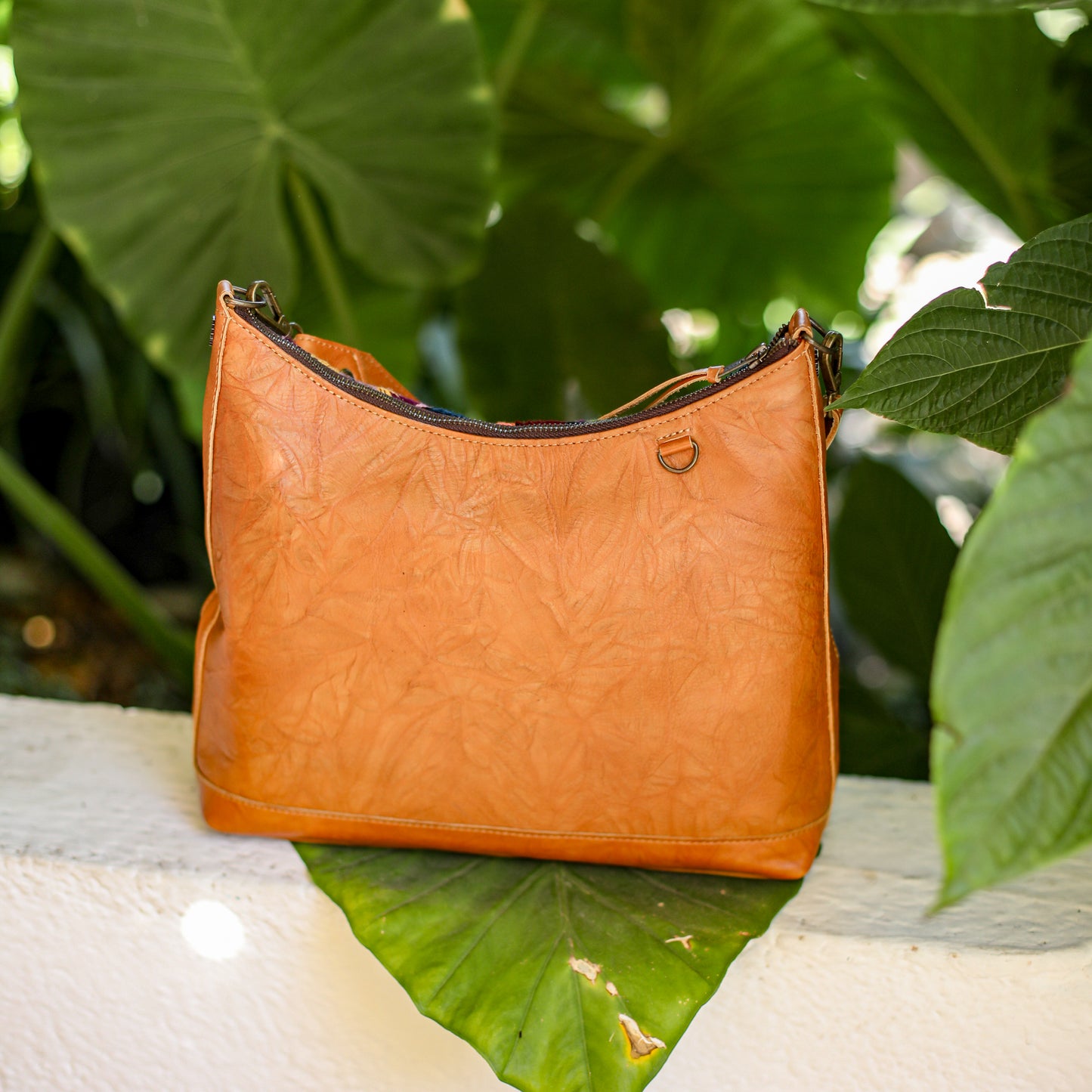 SMALL PENELOPE BAG - H&S EMBROIDERED FLORAL - DUNA AMARILLA - NO. 19863