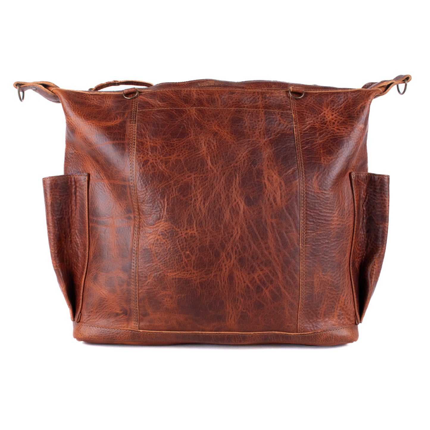 BEATRIZ CONVERTIBLE DAY BAG - FULL LEATHER - HONEY