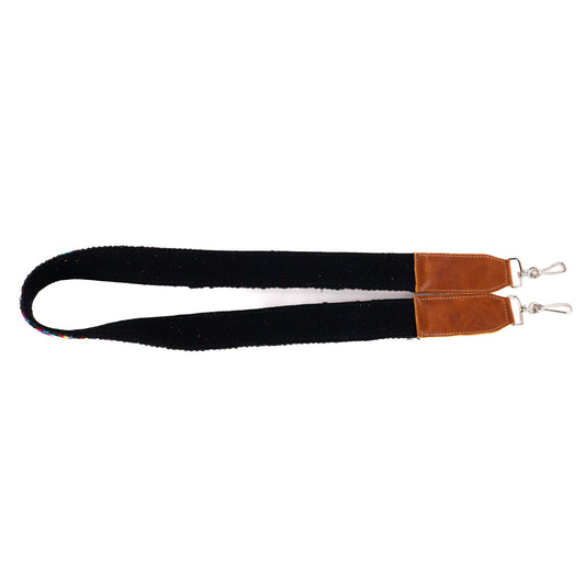 OG CAMERA STRAP - OOAK WOVEN FAJA TEXTILE - CAFE - NO. 10466
