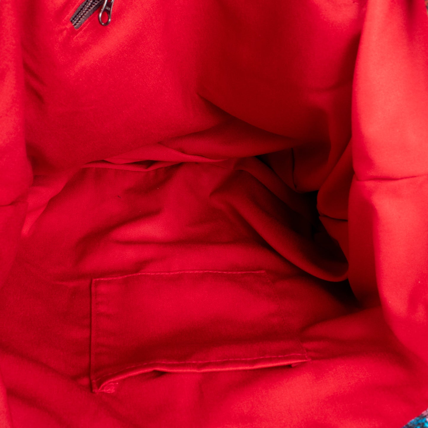 SANTI TOTE - VINTAGE ZUNIL - NO. 18708