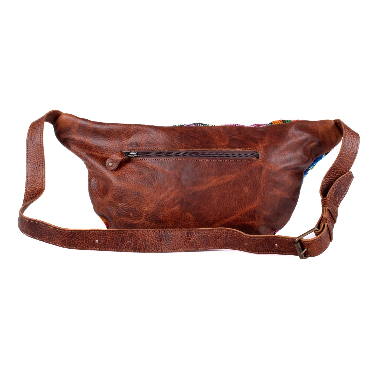 ETHAN BAG - OOAK HUIPIL - HONEY - NO. 18140