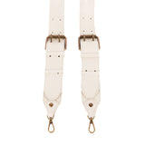 DOUBLE BUCKLE BACKPACK STRAP SET - BONE