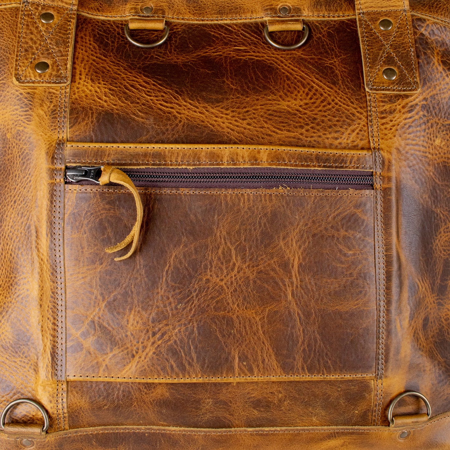 PERFECT OVERNIGHTER - FULL LEATHER - WRANGLER