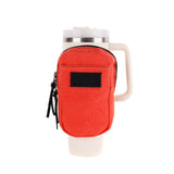 TUMBLER ACCESSORY POUCH - CHILI - BLACK