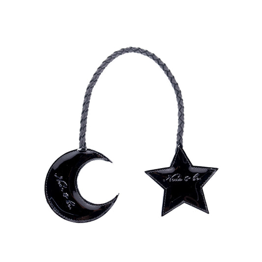 MOON & STAR TASSEL - CHARCOAL