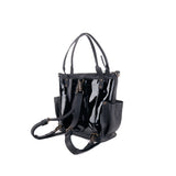 ALI'S STASH - MTPB - FULL LEATHER - PATENT BLACK - NO. A-10069