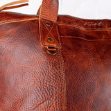 PERFECT OVERNIGHTER - FULL LEATHER - HONEY