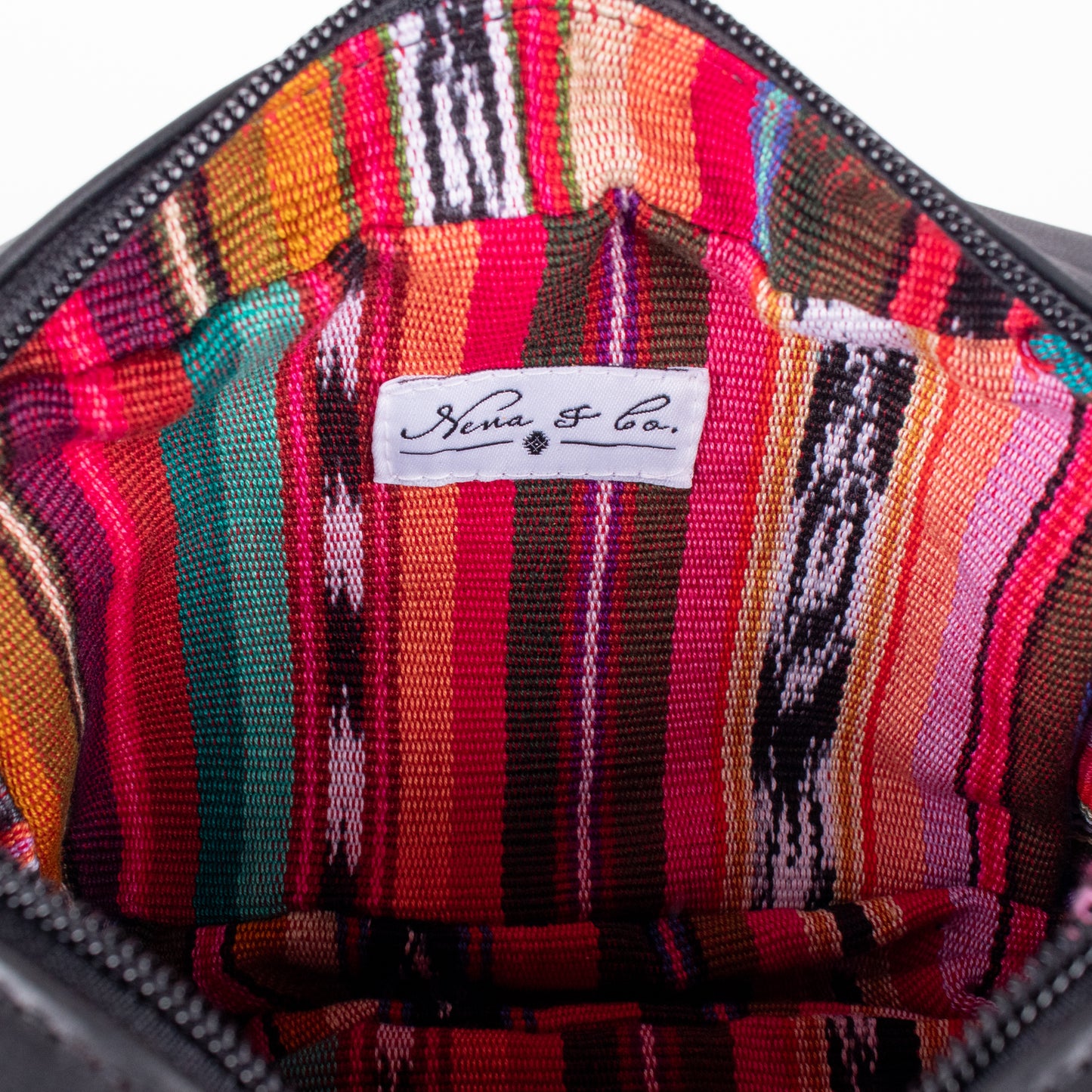 WANDER CROSSBODY SET - H&S BEADED PANEL - JAVANA - BLACK