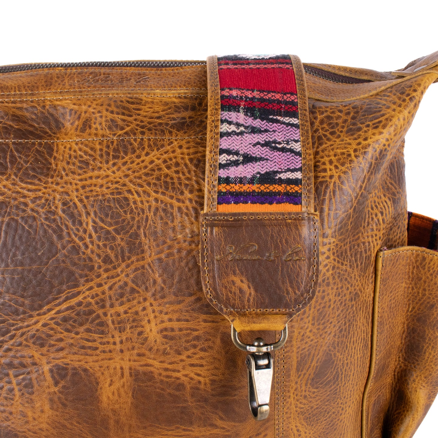 BEATRIZ CONVERTIBLE DAY BAG - FULL LEATHER - WRANGLER
