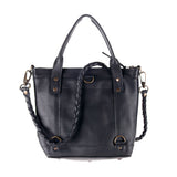 THE PERFECT BAG - POCKETLESS MINI - OOAK HUIPIL - BLACK - NO. 12475