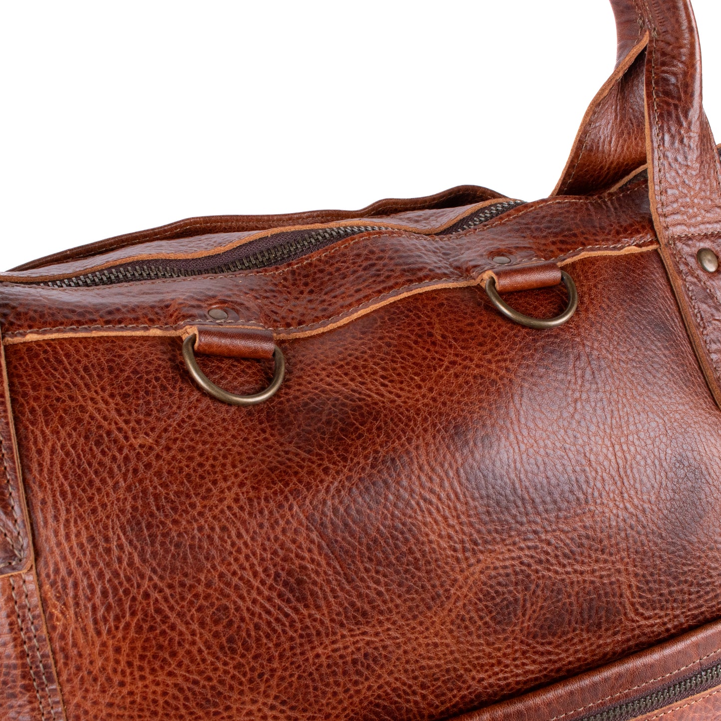 UPDATED PERFECT WEEKENDER - FULL LEATHER - HONEY